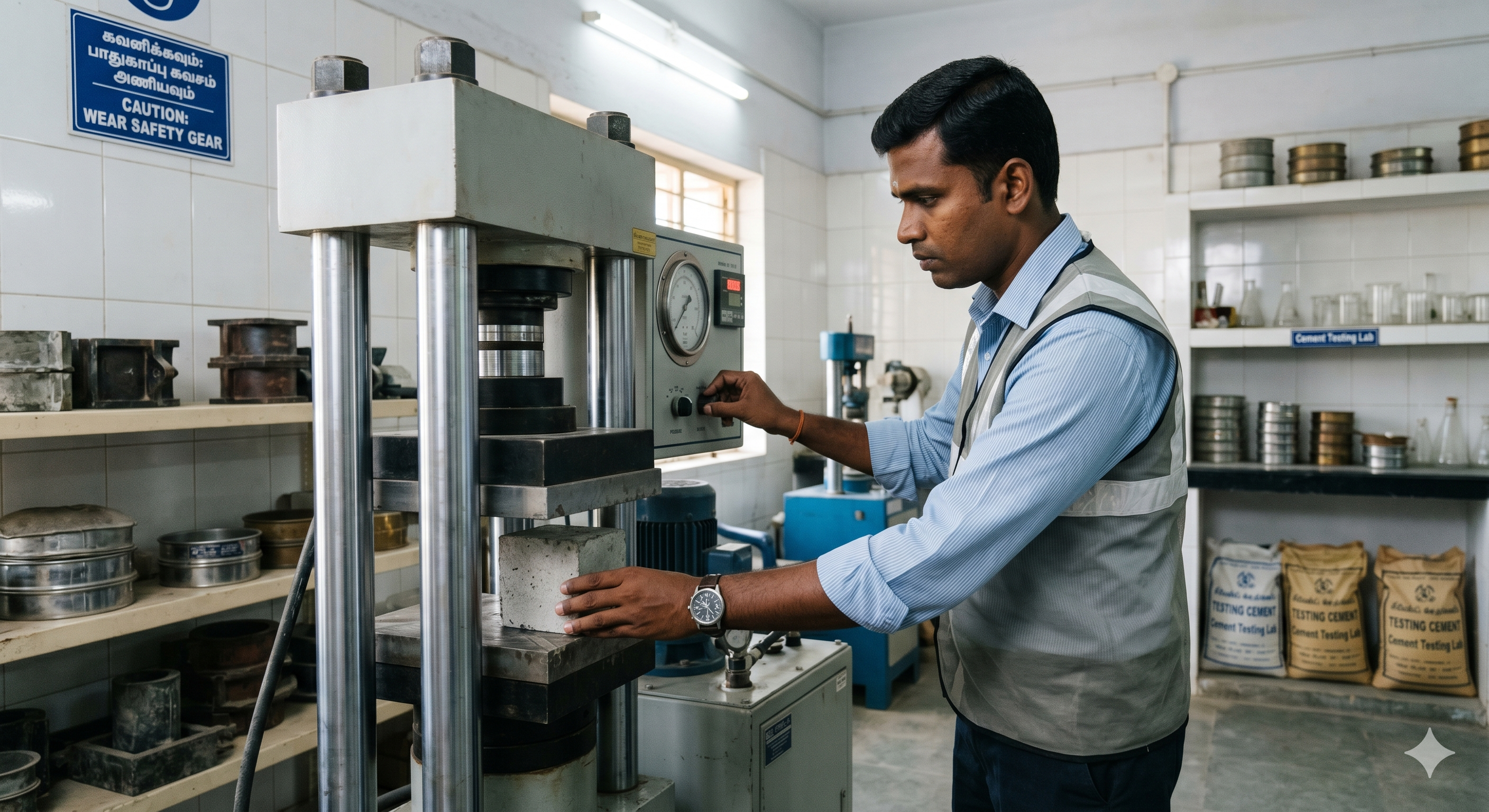 Cement Compression Testing Machines